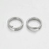Brass Split Rings KK-E647-10S-6mm-2