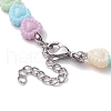 Acrylic Beaded Kids Necklaces NJEW-JN04708-01-5