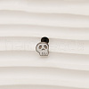 Skull 304 Stainless Steel Enamel Threadless Labrets WG8A93D-02-3