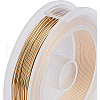 Round Copper Wire for Jewelry Making CWIR-BC0004-0.7mm-07-8