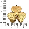 304 Stainless Steel Pendants STAS-M116-34G-4