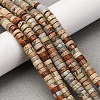 Natural Shoushan Stone Beads Strands G-L624-I10-3x6mm-1