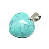 Natural & Synthetic Mixed Stone Pendants G-S293-03-B-4