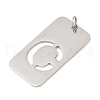 304 Stainless Steel Pendants STAS-M115-01P-C-2