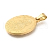 304 Stainless Steel Pendants STAS-K394-04G-05-2