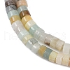 Natural Flower Amazonite Beads Strands G-H230-36-6