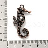 Tibetan Style Alloy Pendants FIND-C052-22R-3