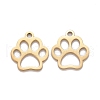 201 Stainless Steel Pendants STAS-D451-33G-1