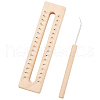 Wooden Knitting Tools Set TOOL-WH0018-22-1