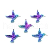 Ion Plating(IP) 201 Stainless Steel Pendants STAS-N098-099M-2