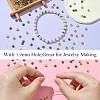 300Pcs 6 Styles CCB Plastic Beads FIND-YW0004-93A-5