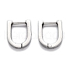 304 Stainless Steel Huggie Hoop Earrings STAS-J033-12A-P-2