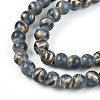 Baking Painted Glass Beads Strands DGLA-N010-4mm-09-3