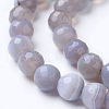 Natural Banded Agate Beads Strands G-G754-02-10mm-3