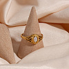 304 Stainless Steel Finger Rings for Women FS-WG654F2-03-1