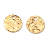 Ion Plating(IP) 304 Stainless Steel Charms STAS-P326-03G-3