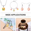 40Pcs 8 Styles Opaque Resin Pendants RESI-CJ0003-47-7