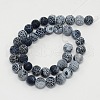 Weathered Agate Beads Strand G-E403-79-4mm-1