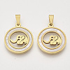 201 Stainless Steel Pendants STAS-N089-59G-1