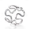 Tarnish Resistant 304 Stainless Steel Wide Band Rings RJEW-G081-29P-18mm-2