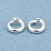 Rack Plating Brass Jump Rings X-KK-O139-18K-S-2