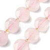 Natural Rose Quartz Beads Strands G-C116-A165-03-2