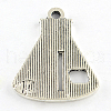 Tibetan Style Container Alloy Pendants TIBEP-Q054-13AS-RS-2