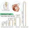   4Pcs 4 Styles Bag Strap Chains FIND-PH0019-95-2