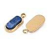Natural Lapis Lazuli Rectangle Charms STAS-I325-141A-G-2