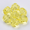 Transparent Acrylic Beads TACR-Q256-8mm-V21-1