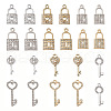 Kissitty 40pcs 10 style Alloy Pendants RB-KS0001-01-2