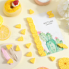 SUNNYCLUE 60Pcs Opaque Resin Decoden Cabochons CRES-SC0002-87-4