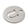 Non-Tarnish 304 Stainless Steel Pendants STAS-F233-M-P01-A-U-2