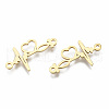201 Stainless Steel Links Connectors X-STAS-S080-037G-2