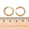 301 Stainless Steel Hoop Earrrings for Women EJEW-U066-05G-5