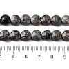 Natural Fluorescent Syenite Rock(Glow under UV Light) Beads Strands G-C179-A39-03-5