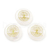 Natural Quartz Crystal Carved Pendants G-H007-06C-1