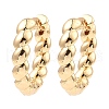 Brass Hoop Earrings EJEW-I289-51B-KCG-1