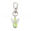 8Pcs Angel Acrylic Pendant Decorations HJEW-JM03208-02-4