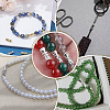   90Pcs 6 Colors Column Brass Screw Clasps FIND-PH0021-83-6