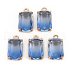 Gradient Color Glass Pendants GLAA-S193-008-A02-1