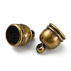 Brass Cord Ends KK-D217-10x8-AB-NF-3