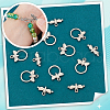   10Pcs 304 Stainless Steel Toggle Clasps STAS-PH0005-78-4