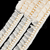   5 Yards Organza Pleated Lace Ribbons OCOR-PH0004-04-1