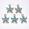 Alloy Enamel Pendants ENAM-S121-023C-2