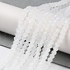 Transparent Glass Beads Strands X-EGLA-A044-T8mm-MB19-2