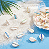 42Pcs 42 Styles Natural Cowrie Shell Pendants PALLOY-HY00038-4