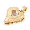 Rack Plating Brass Pendants KK-I710-10A-01-2