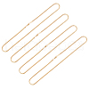 Unicraftale Trendy Men's 304 Stainless Steel Herringbone Chain Necklaces NJEW-UN0001-16G-1