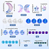 SUNNYCLUE Mixed Styles Transparent Glass Beads GLAA-SC0002-17D-2